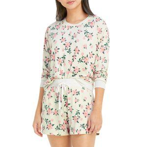 DJ Draper James Ladies 2 Piece Lounge Set - Coral Floral - Size M